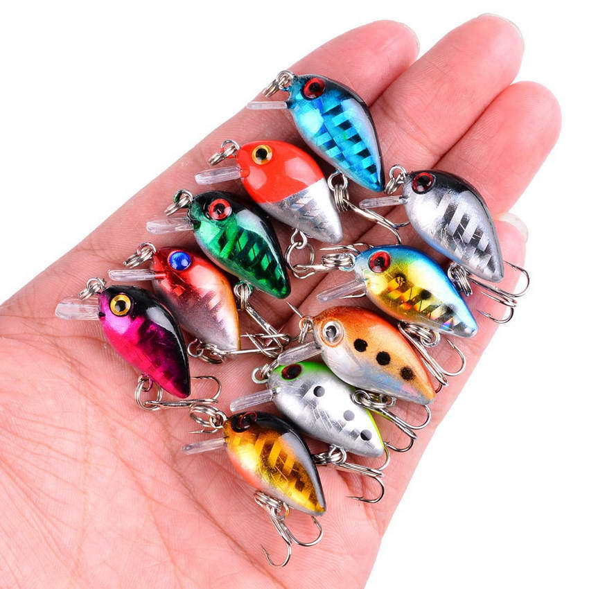Fishing Lure Kit - الصيد إغراء أسماك صغيرة صغيرة تمايل