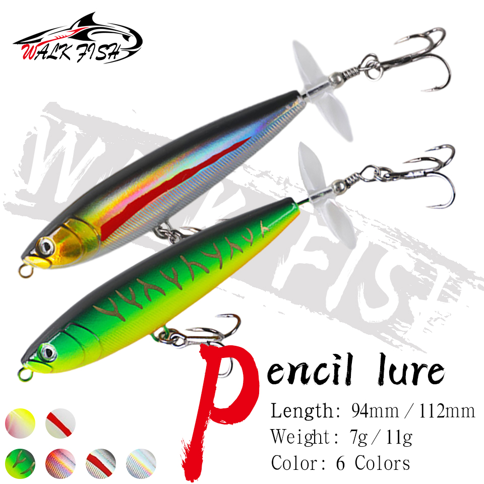 Fishing Lure Popper - WALK FISH طُعم دوّار 7 جم/11