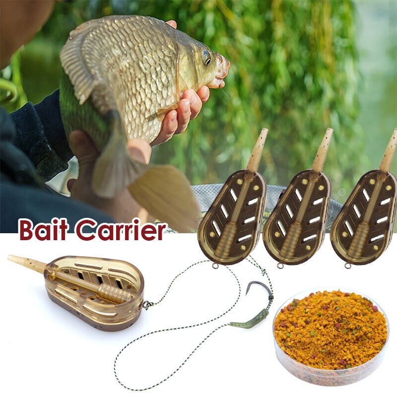 Fishing Lure Kit - 5 قطعة تضمين المغذية لصيد الأسماك