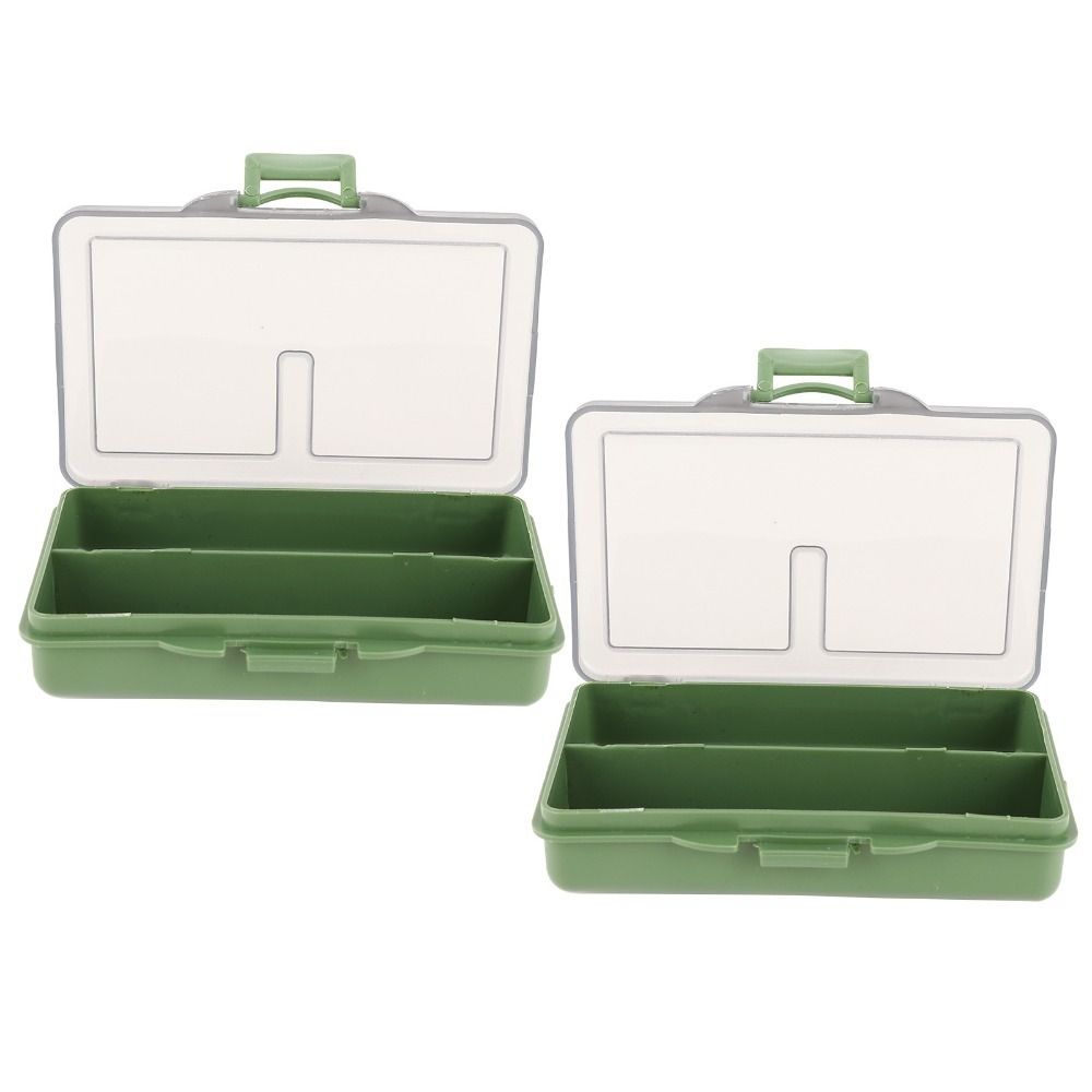 صندوقين متعددين الأقسام لحفظ ط - مراجعة Fishing Lure Box وسعره