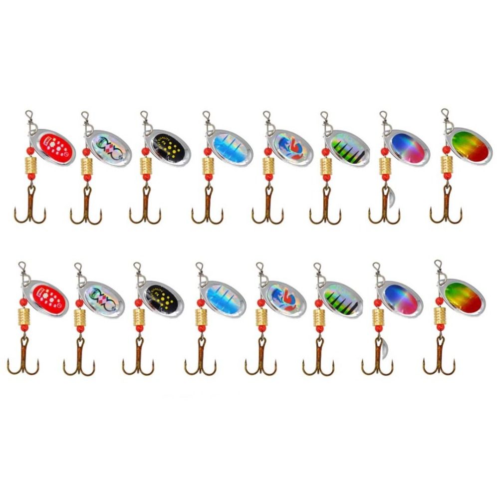 حقيبة تخزين طُعم الصيد الدوارة - مراجعة Fishing Lure Spinnerbait وسعره