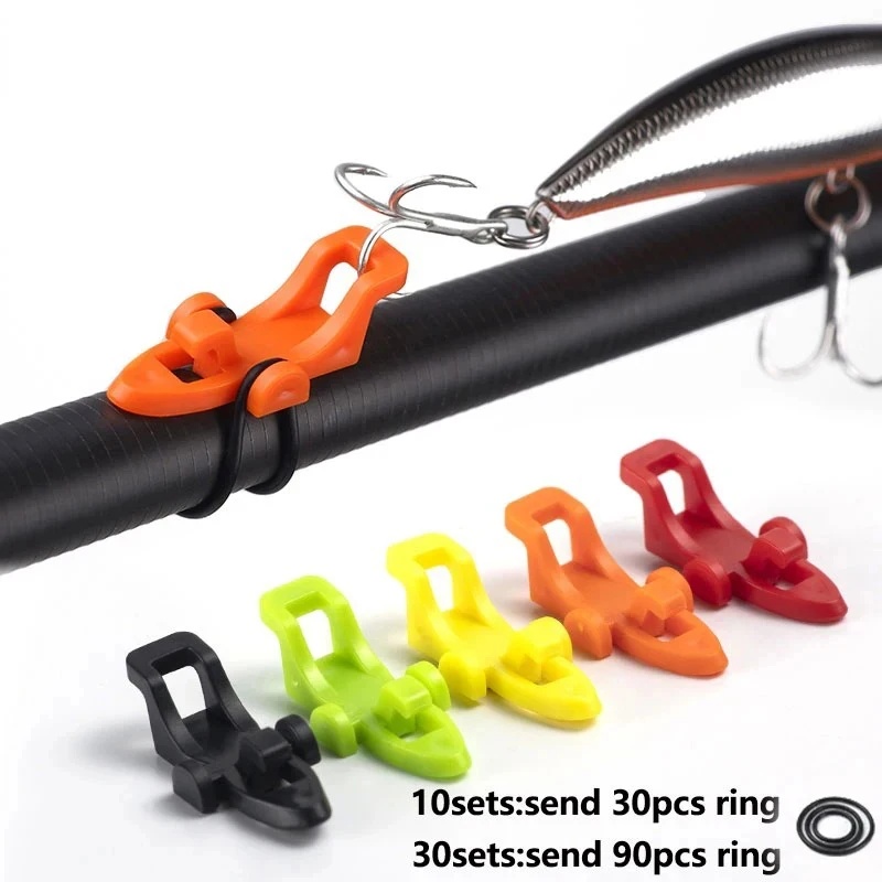 10-20 مجموعة من حاملات خطافات  - مراجعة Fishing Lure Jig وسعره