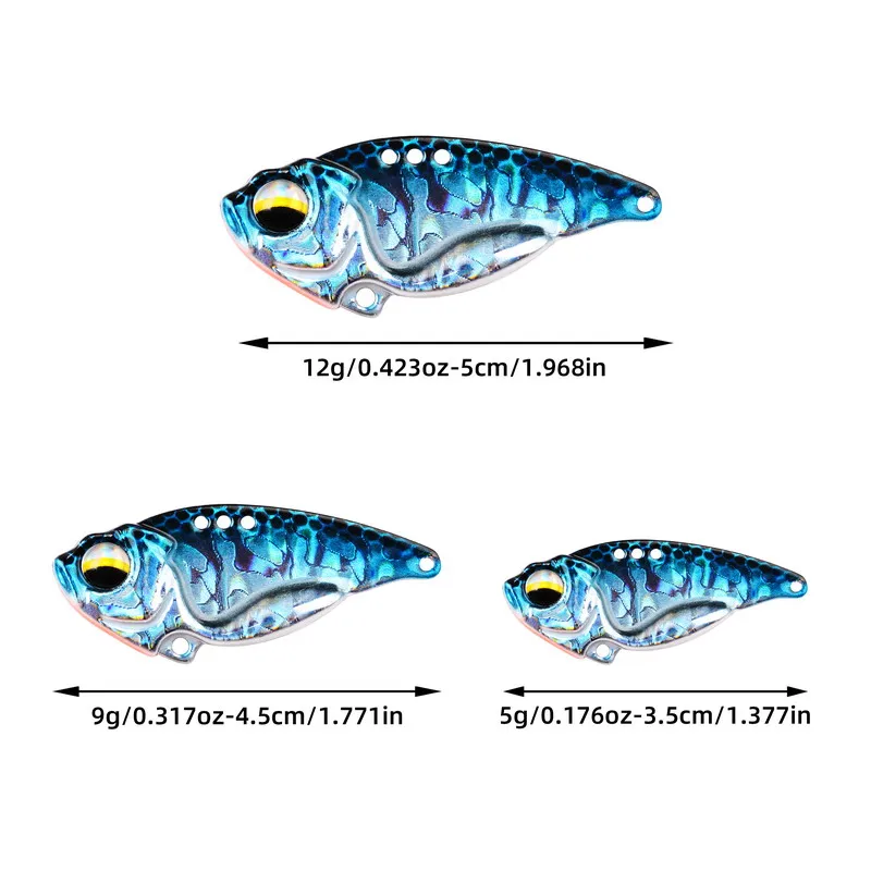 5 قطع/علبة طعوم صيد VIB، طعم م - مراجعة Fishing Lure Box وسعره