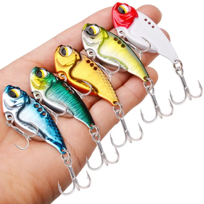 5 قطع/علبة طعوم صيد VIB، طعم م - مراجعة Fishing Lure Box وسعره